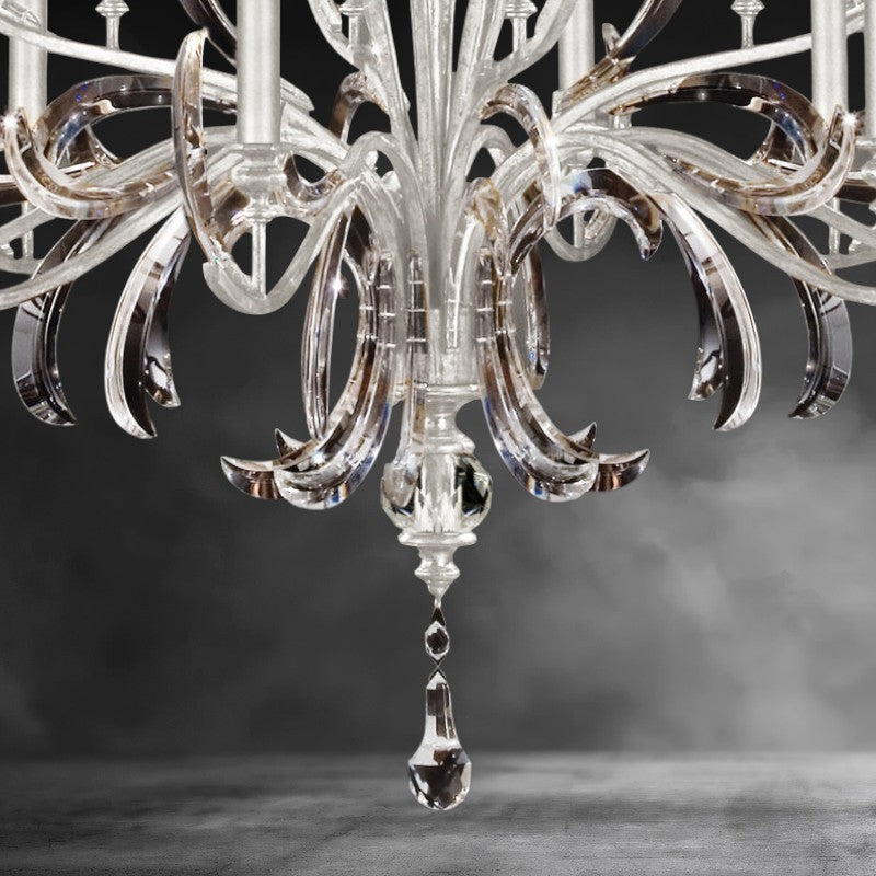Beveled Arcs 16 - Light Chandelier