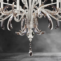 Beveled Arcs 16 - Light Chandelier