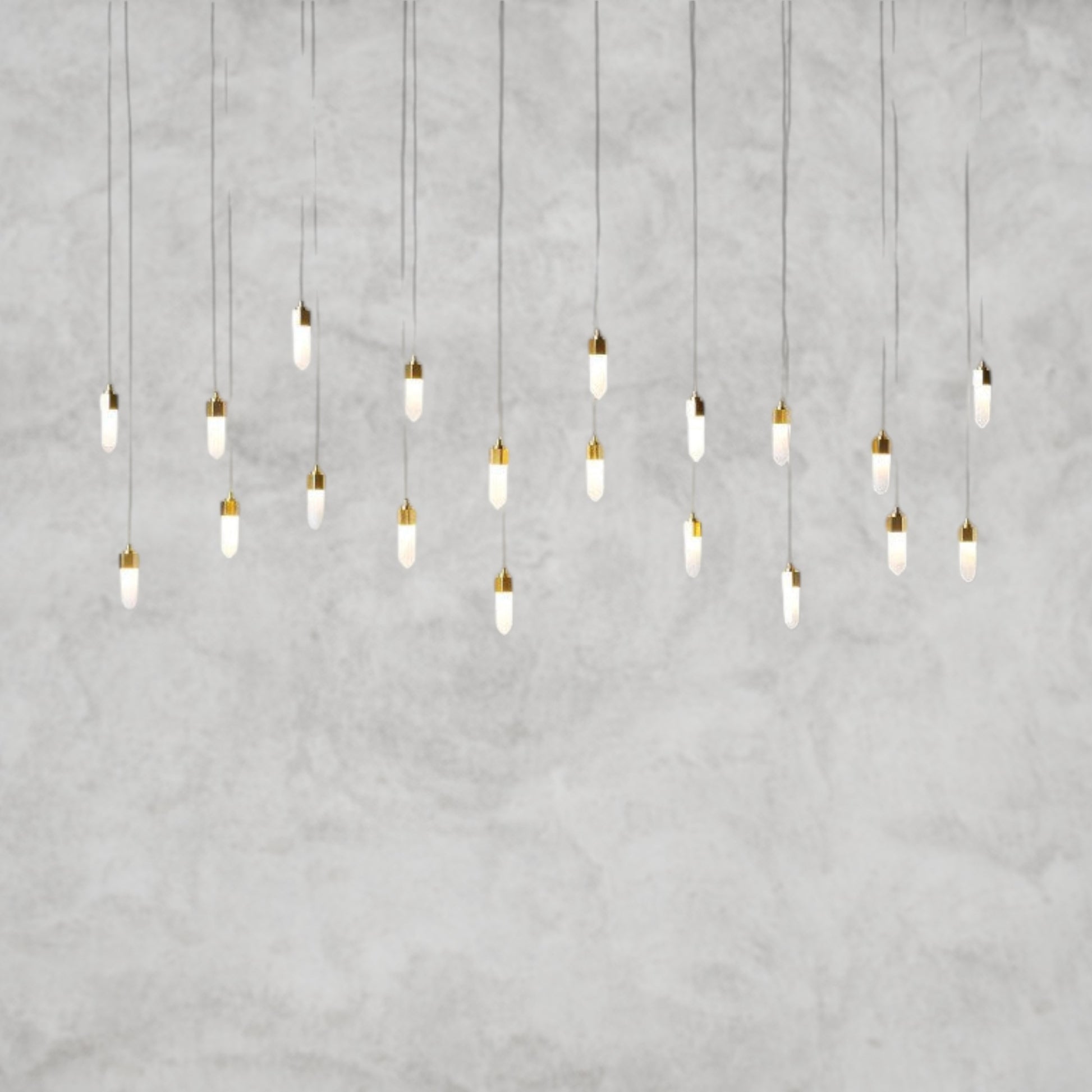 Leo Chandelier-20 Drop Rectangle