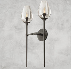 TULIP DOUBLE SCONCE