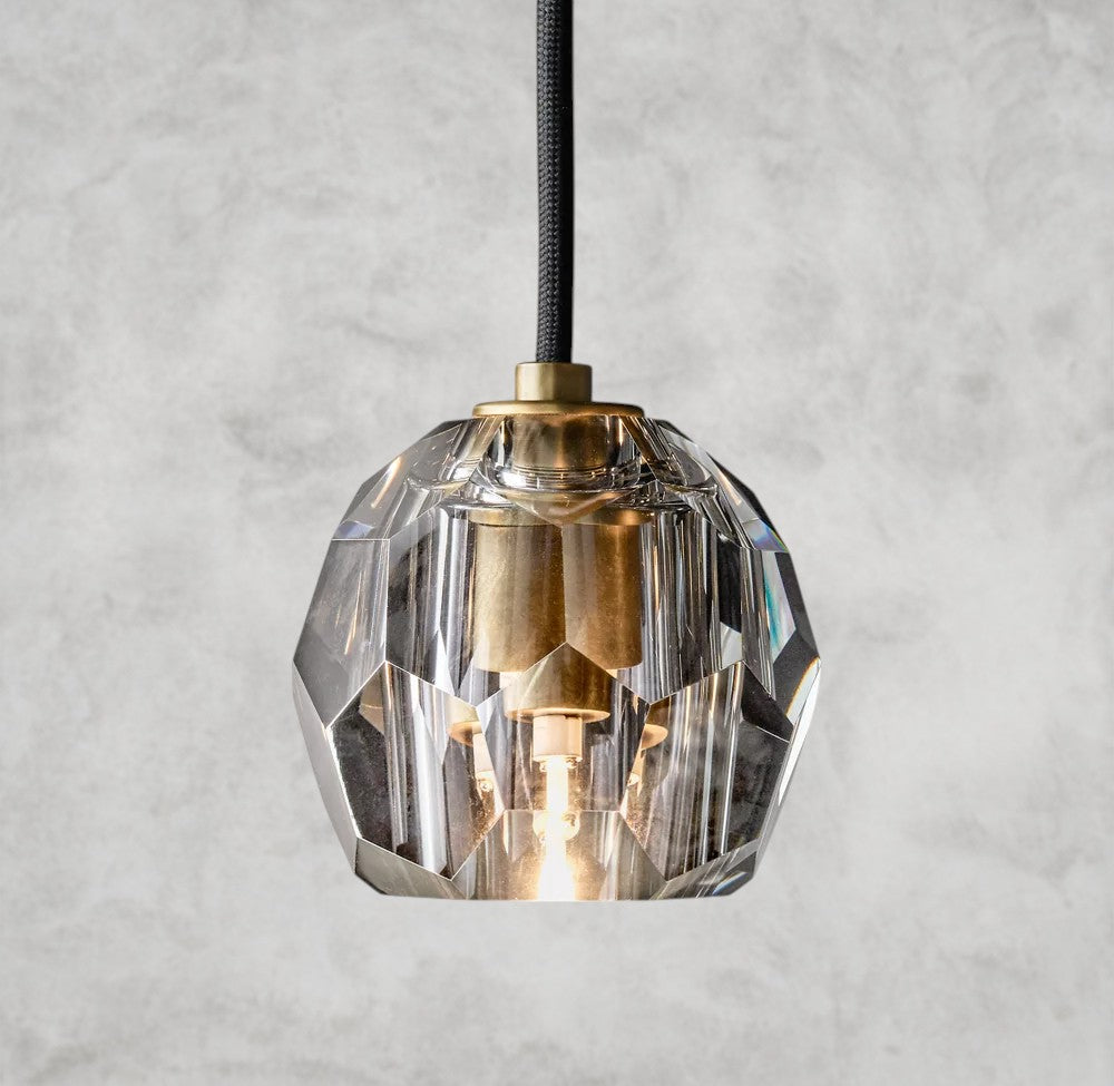 Boule De Cristal Cord Pendant