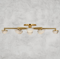 Pedra Staggered Arm Flush Mount 36", 48", 60"