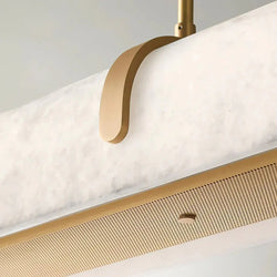 Linear Alabaster Chandelier 35.4", 59.1"