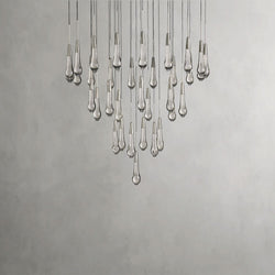 Soltaire Round Chandelier 17", 24", 36", 58"
