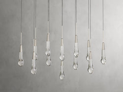 Soltaire Linear Chandelier 37", 50", 60", 70"