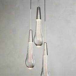 Soltaire Cluster Pendant