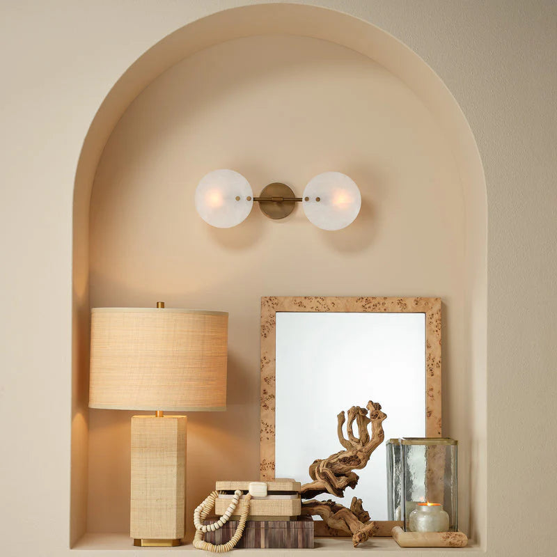 Alabaster Wall Sconce