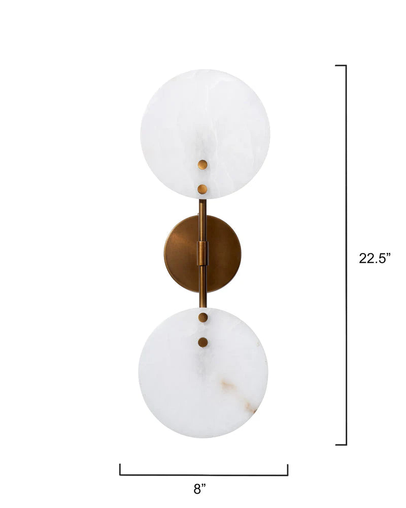 Alabaster Wall Sconce