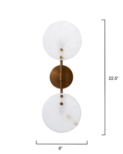 Alabaster Wall Sconce