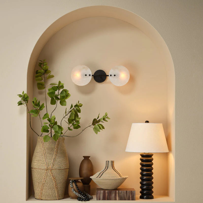 Alabaster Wall Sconce
