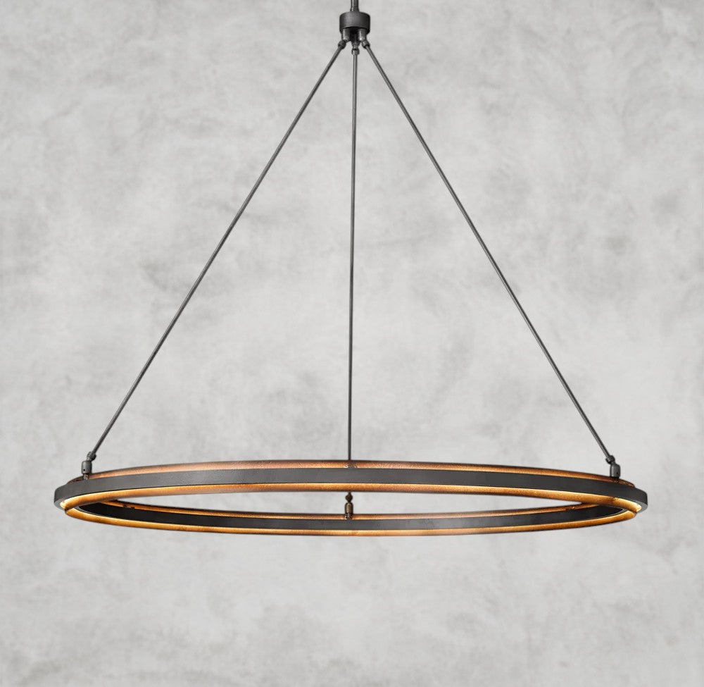 Peralta Round Chandelier 36", 48", 60", 2-Tier 60"