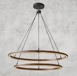 Peralta Round Chandelier 36", 48", 60", 2-Tier 60"