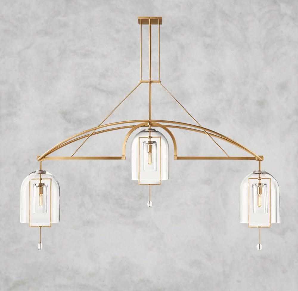 Fulcrum Grand Linear Chandelier 61", 73", 85"