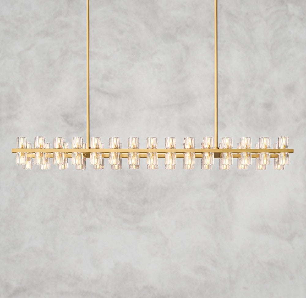 Arcachon LED Rectangular Chandelier 54", 72"