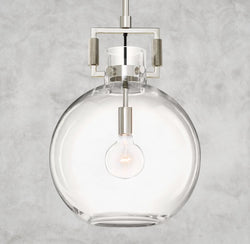 MACHINIST GLASS GLOBE PENDANT 10", 14", 18"