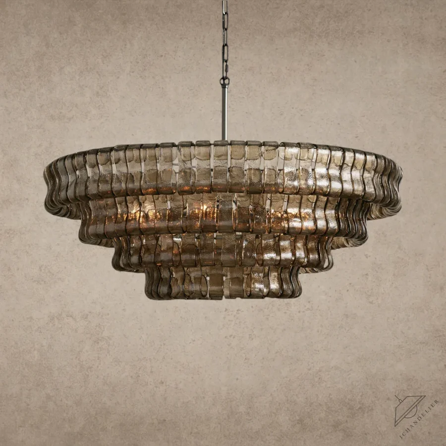 Ghiaccio Round Chandelier 30“