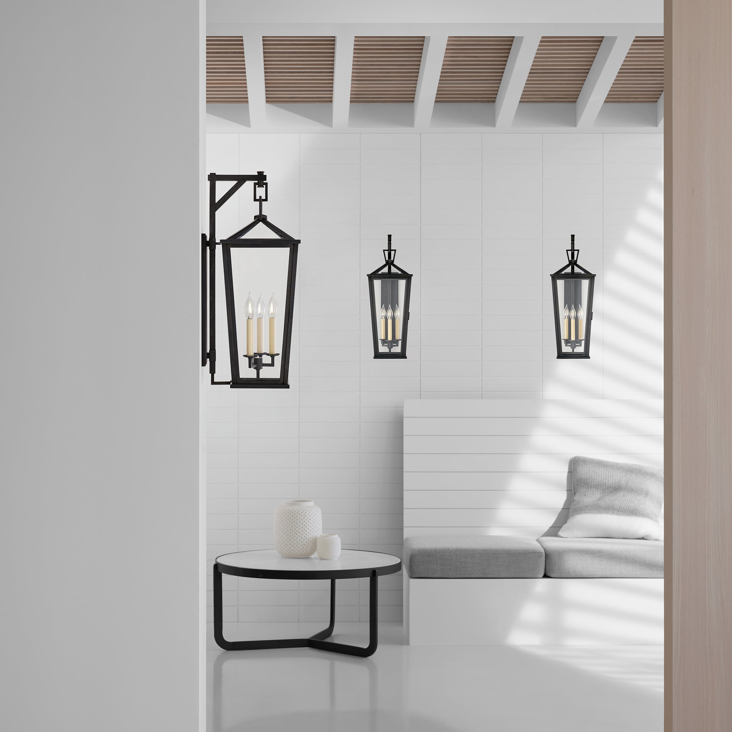 Darlana Tall Bracketed Wall Lantern 21