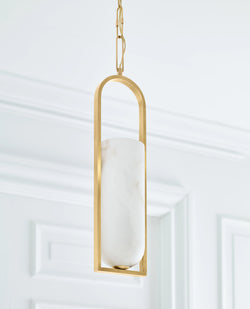 Melange Small Elongated Pendant