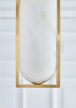 Melange Small Elongated Pendant