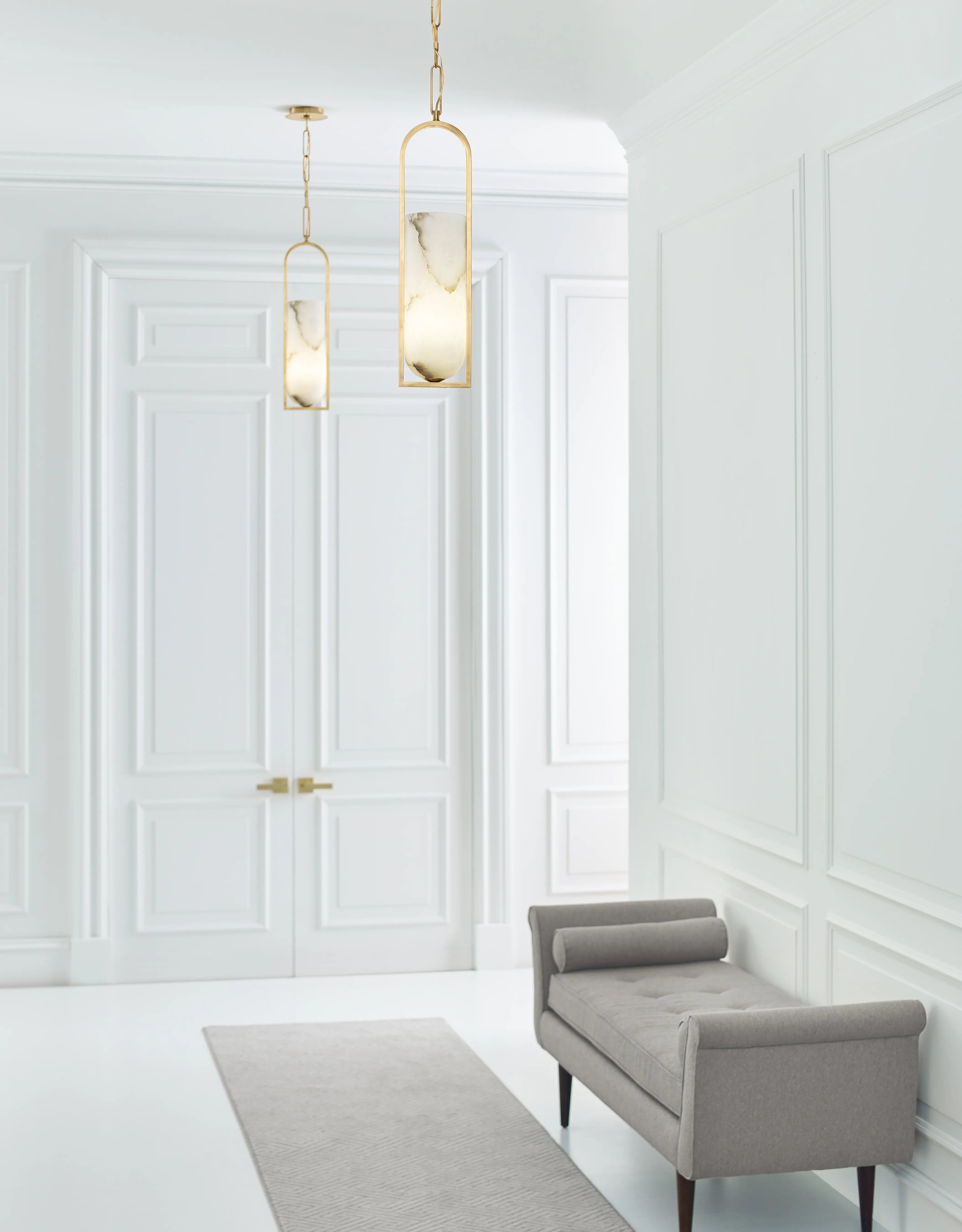 Melange Small Elongated Pendant