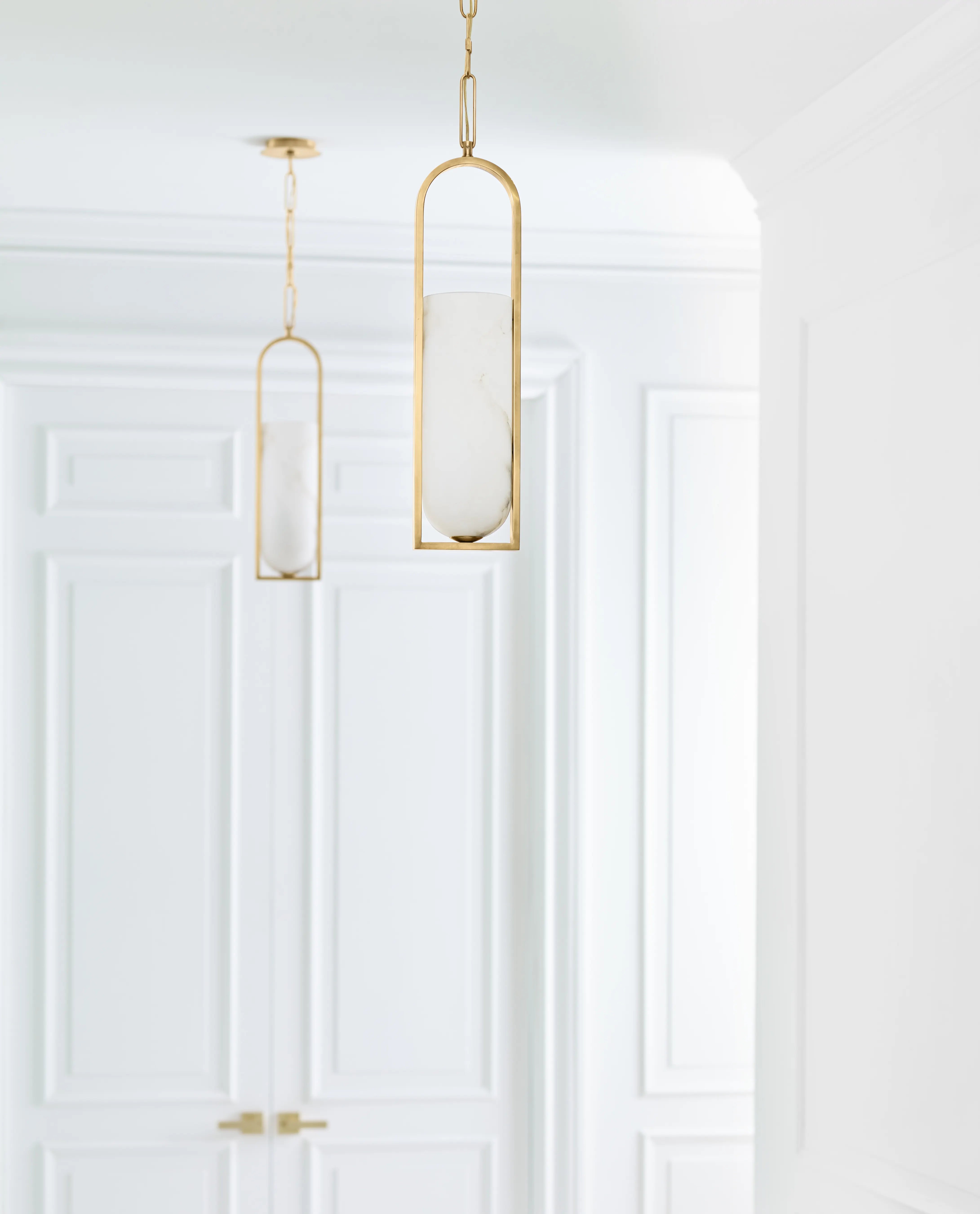 Melange Small Elongated Pendant