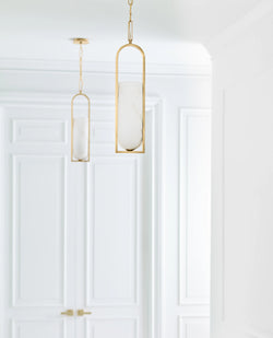 Melange Small Elongated Pendant