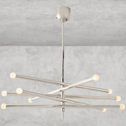 ROUSSEAU 10-LIGHT MOBILE ORB CHANDELIER