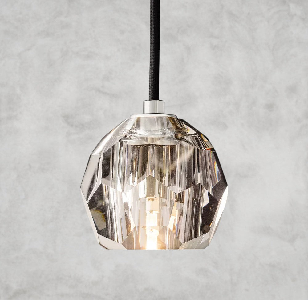 Boule De Cristal Cord Pendant