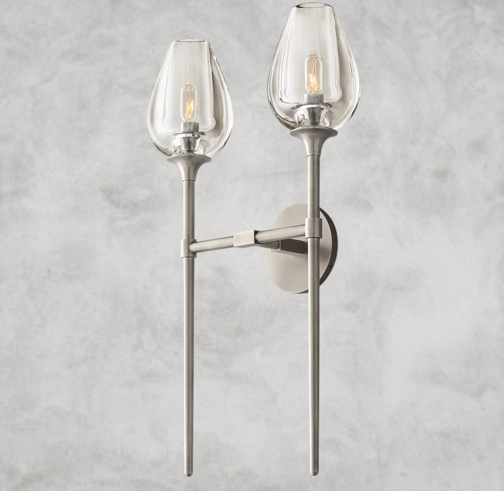 TULIP DOUBLE SCONCE
