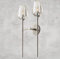 TULIP DOUBLE SCONCE