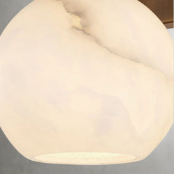 Alabaster Bath Wall Sconce