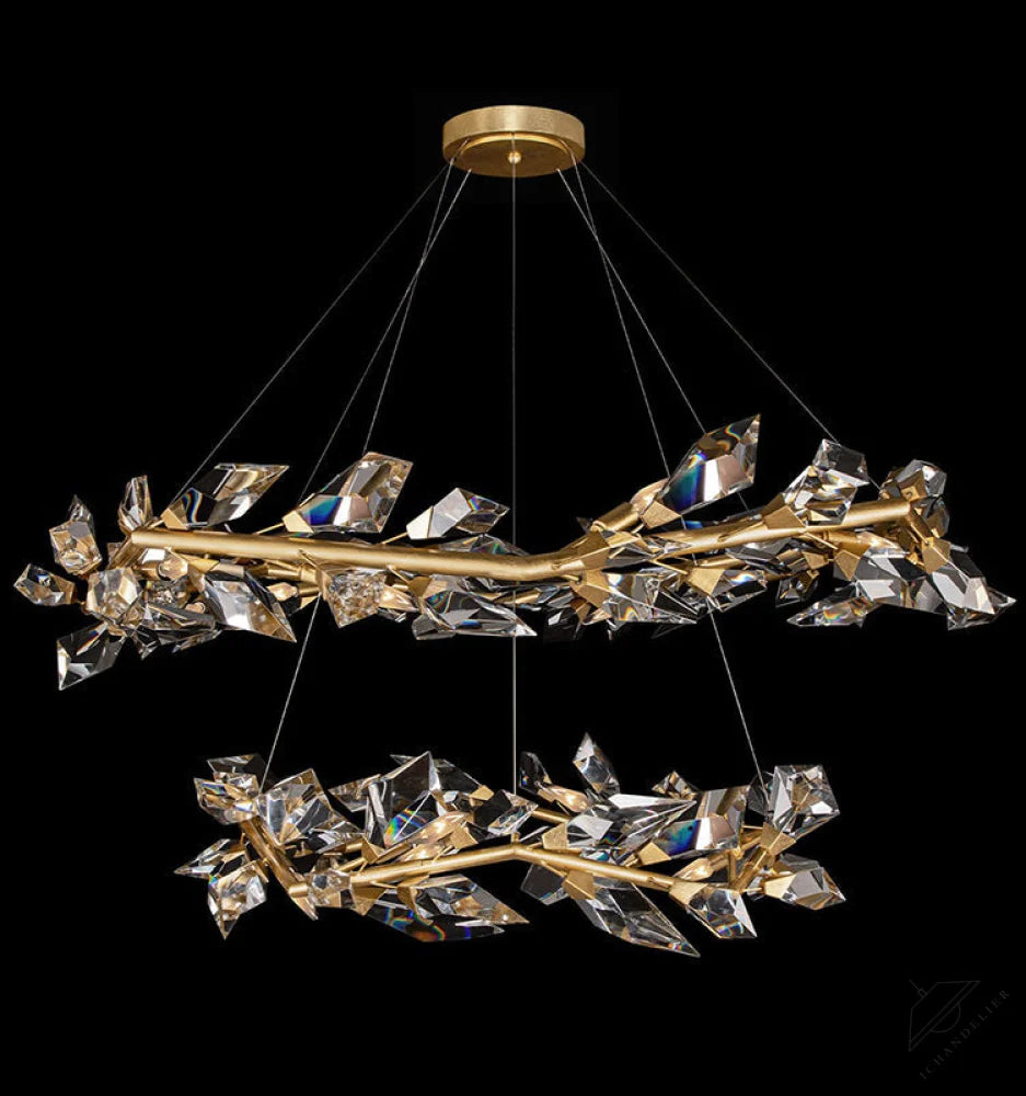 Addison 55 inch Round Crystal Chandelier