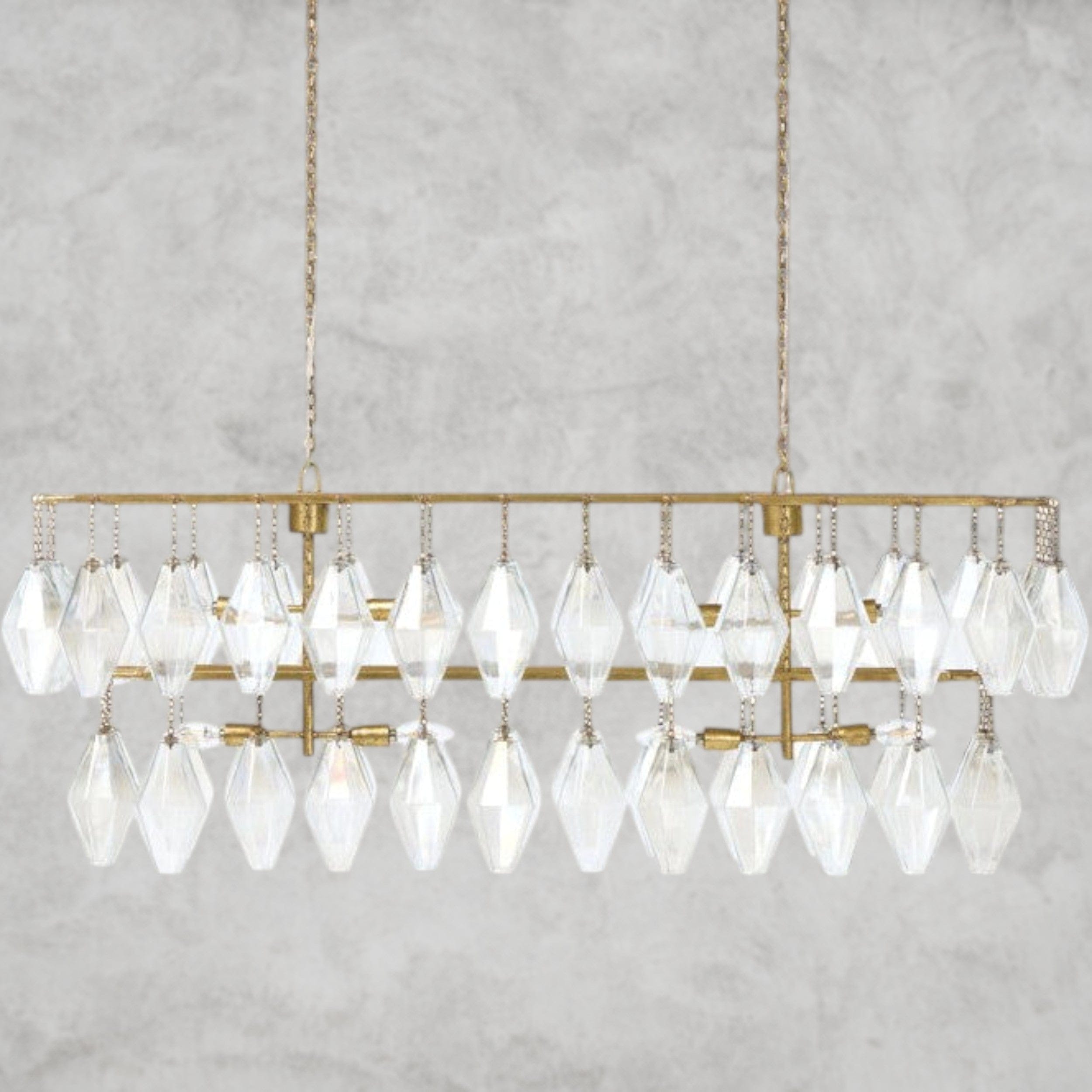 Adeline 8-Light Glass Chandelier