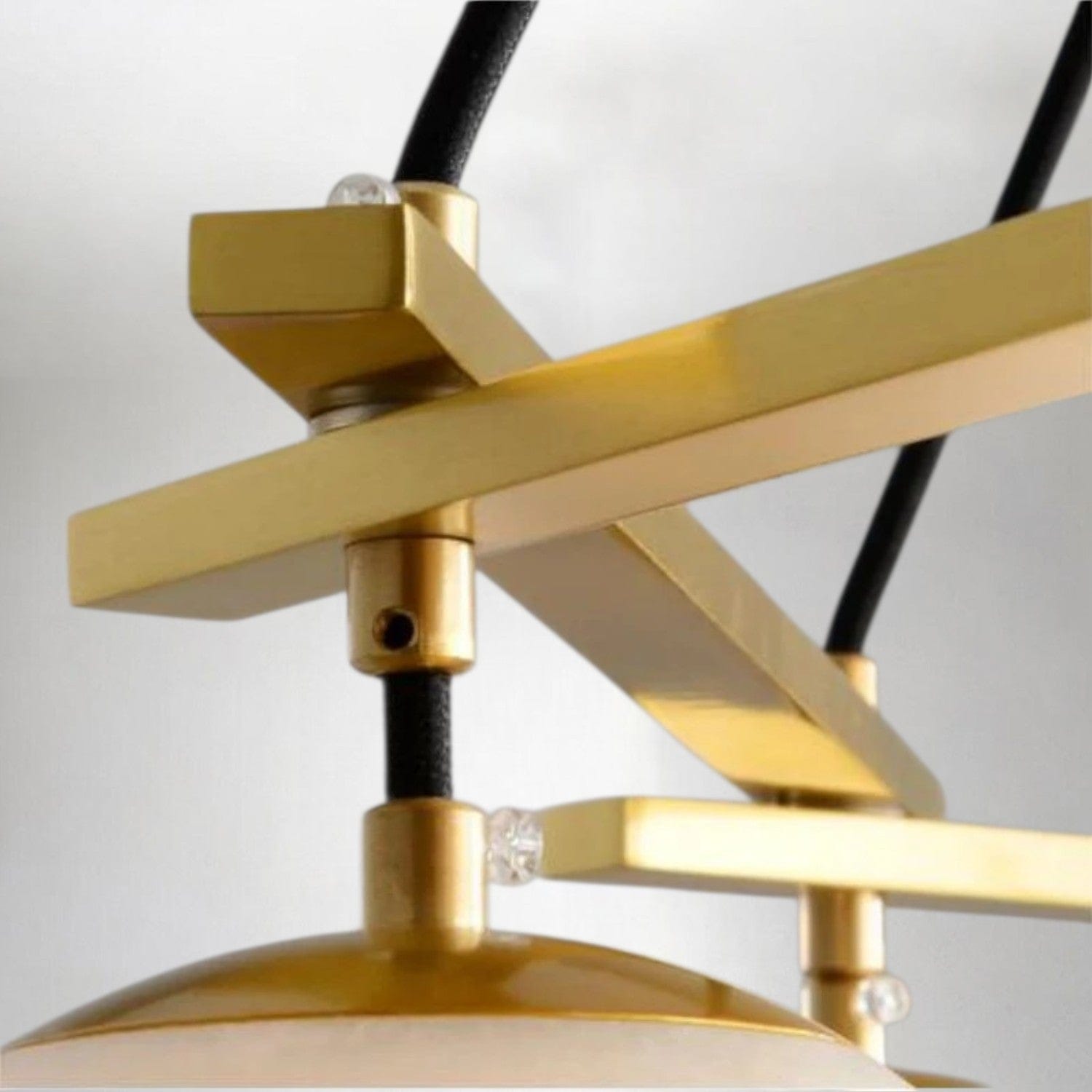 Alabaster Ball Chandelier