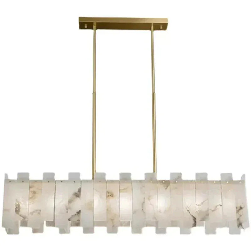 Alabaster Linear Chandelier 38.6