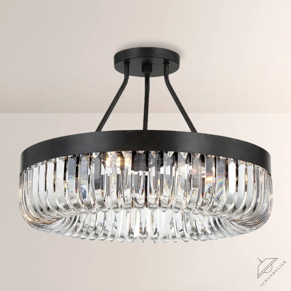 Alice 1-Tier 8-Light Round chandelier 23 inch