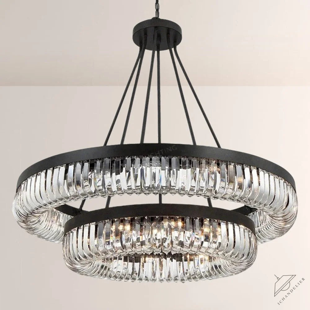 Alice 2-Tier 26 Light Chandelier 42”