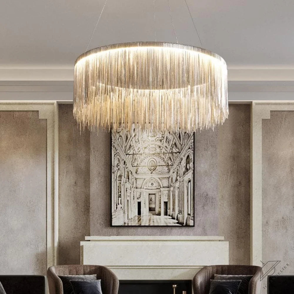 Alisa Luxury Round Chandelier