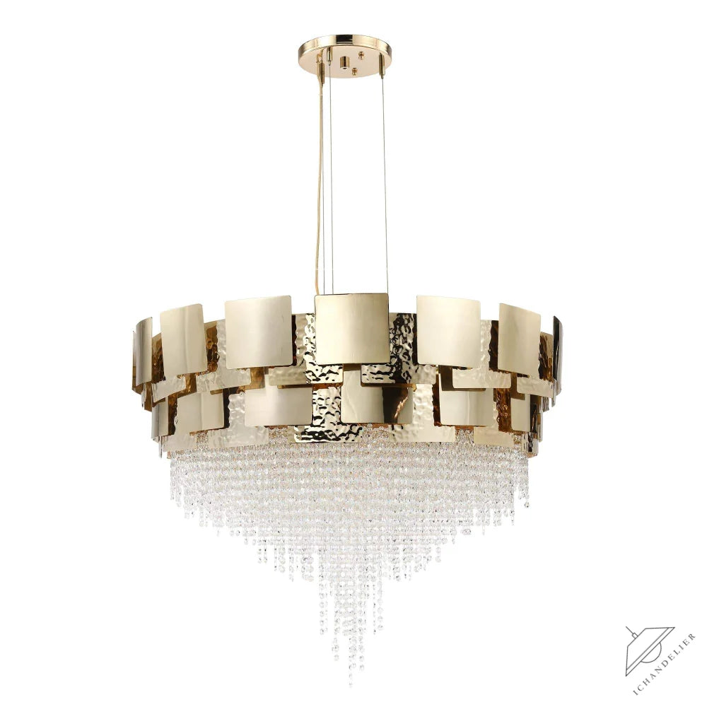 Amadeo Round Crystal Bead Chandelier