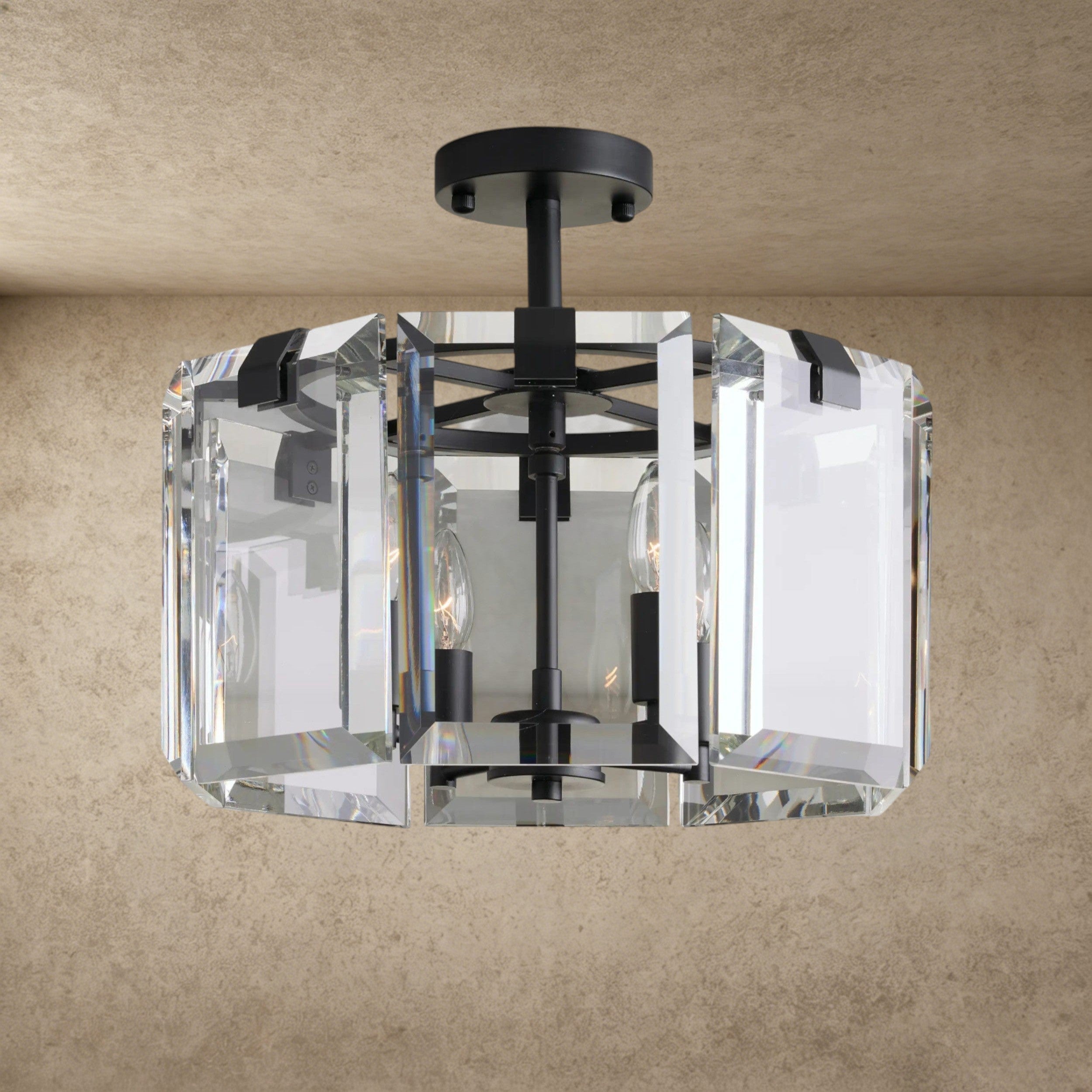 Bronze Amaya Flush Mount