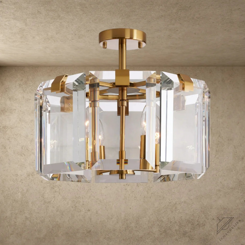 Brass Amaya Flush Mount