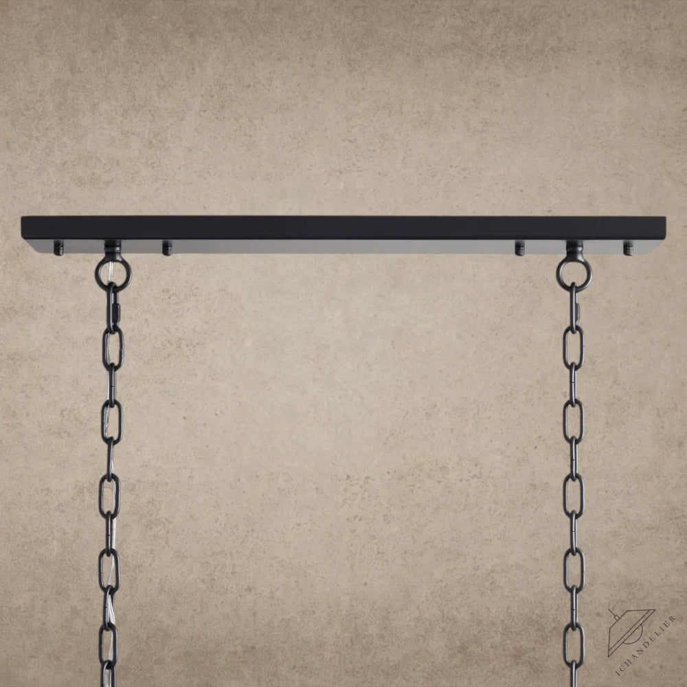 Amaya Rectangular Chandelier 40", 53"