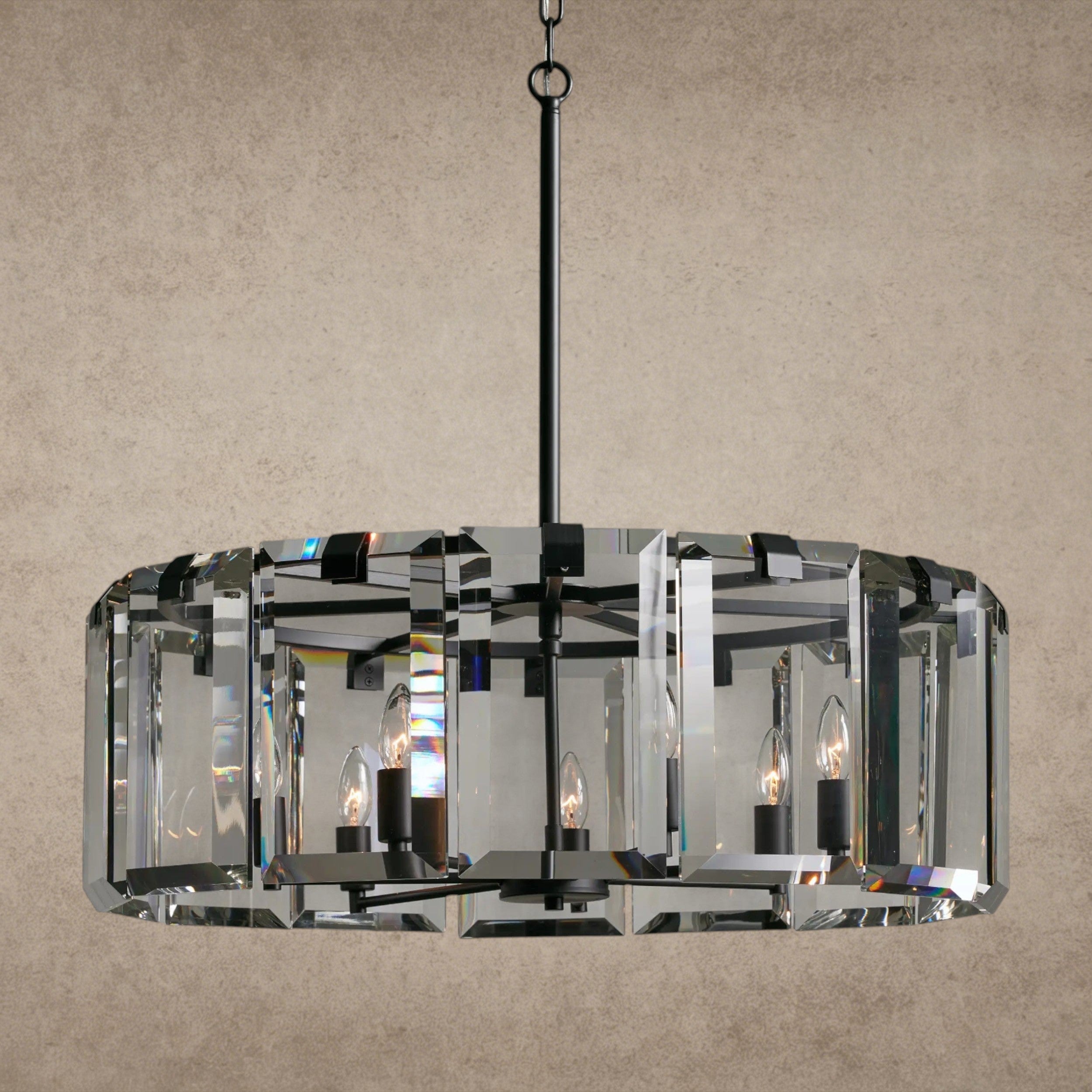 30" / Bronze Amaya Round Chandelier 21.5", 30", 38", 48"