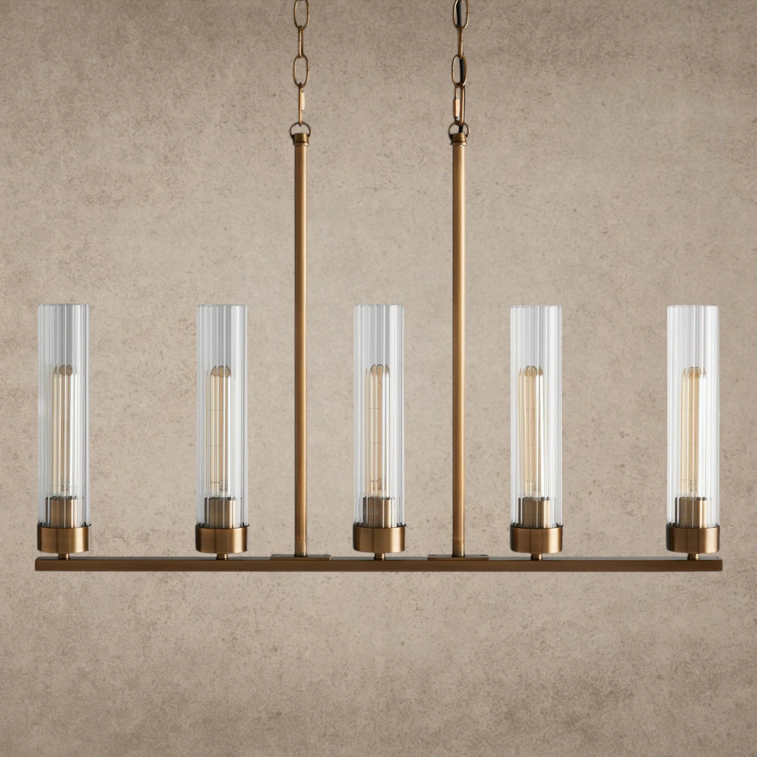 Andreas 5-Light Linear Chandelier