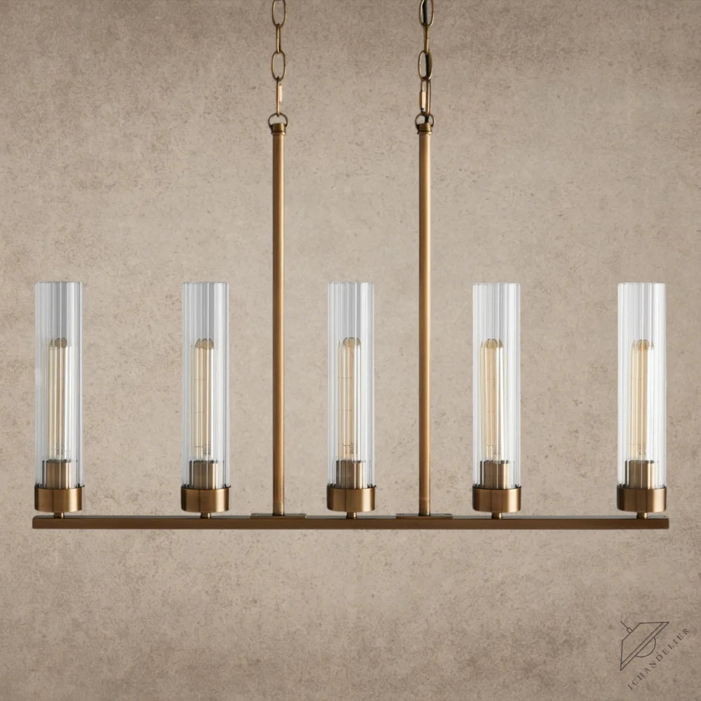 Andreas 5-Light Linear Chandelier