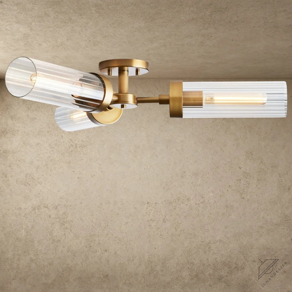 Brass Andreas Flush Mount