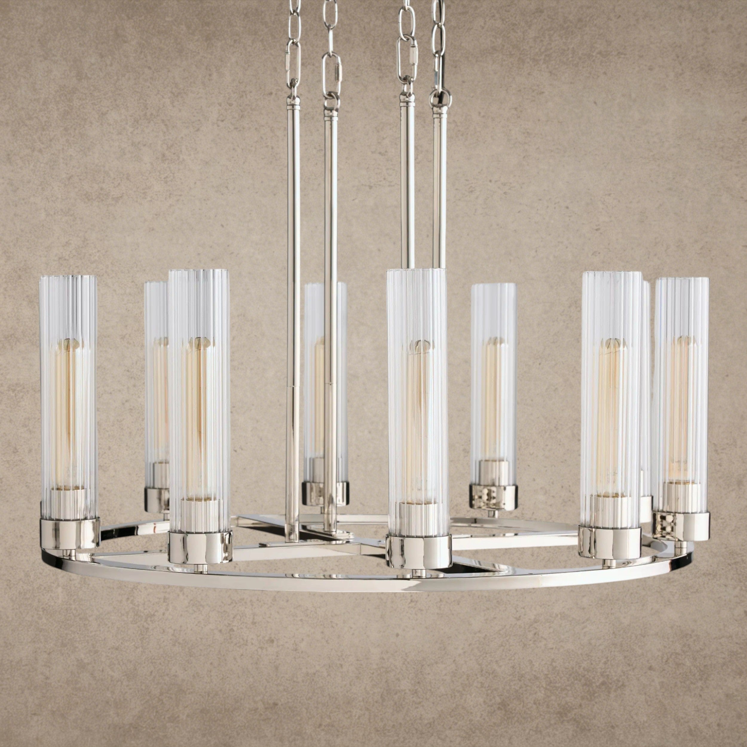 Andreas Round Chandelier 10/ 12 Light
