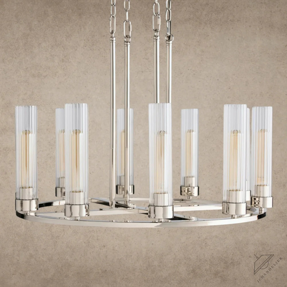 Andreas Round Chandelier 10/ 12 Light
