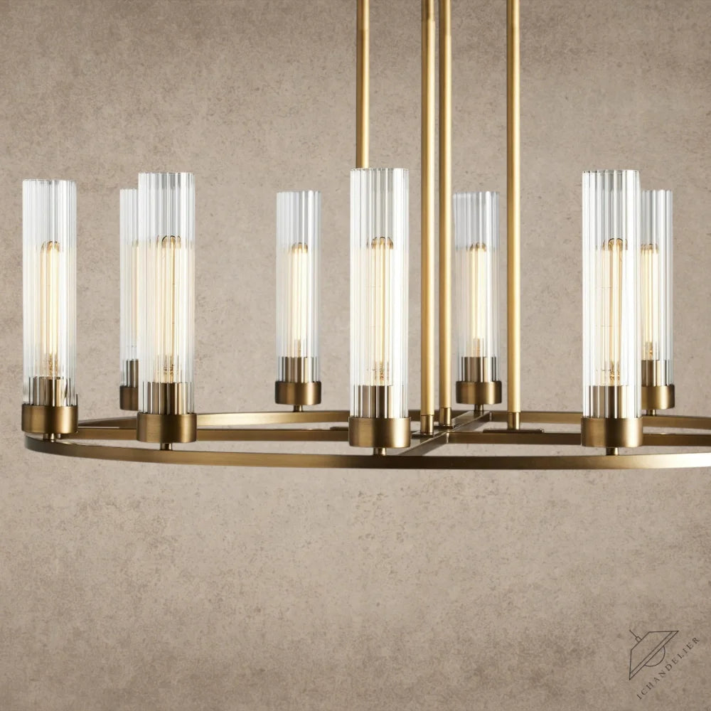 Andreas Round Chandelier 10/ 12 Light