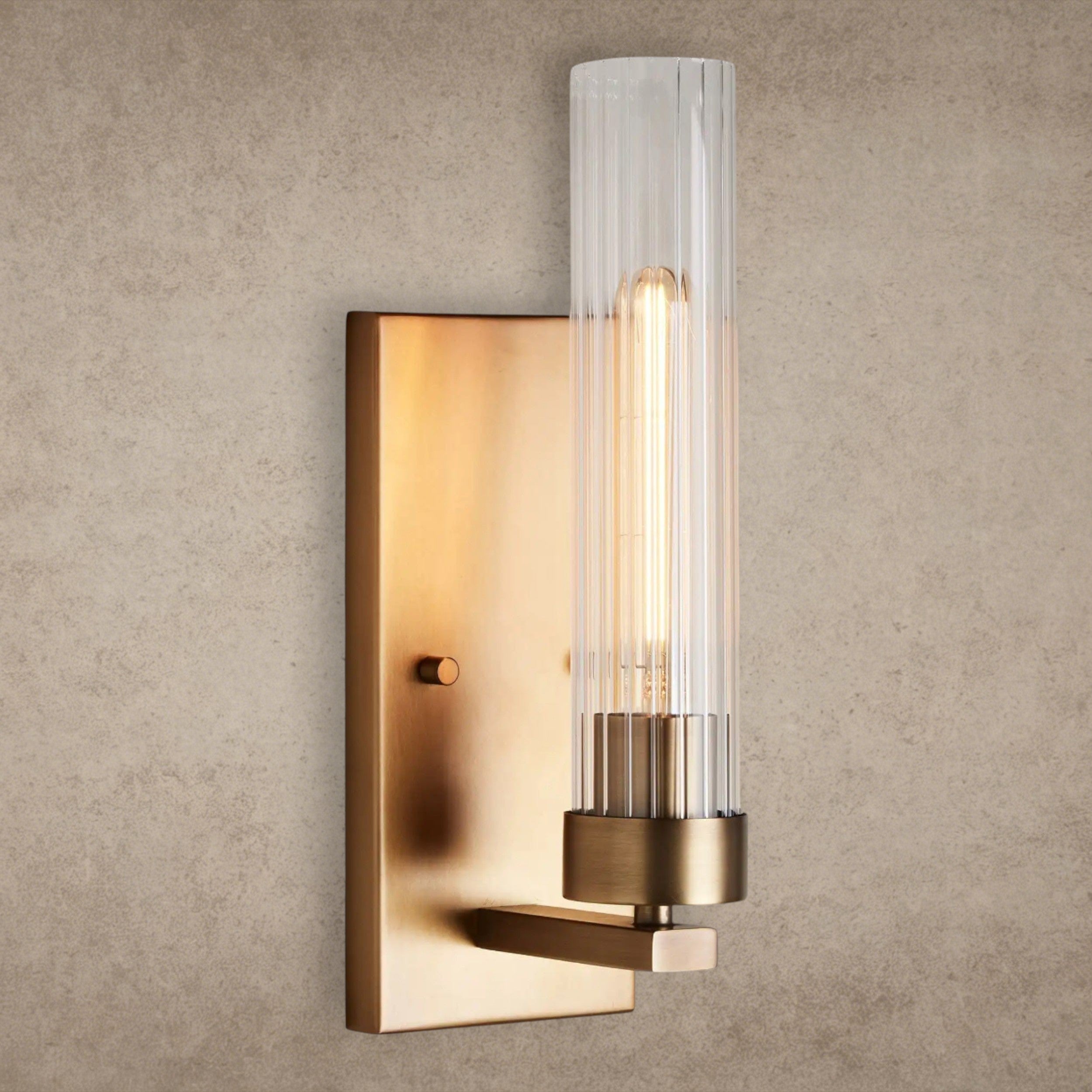 Brass Andreas Sconce